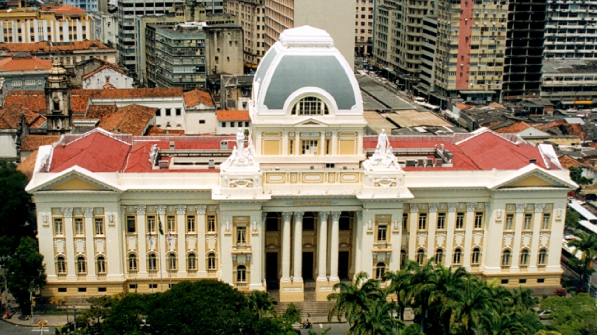 Sede do TJPE vista de cima