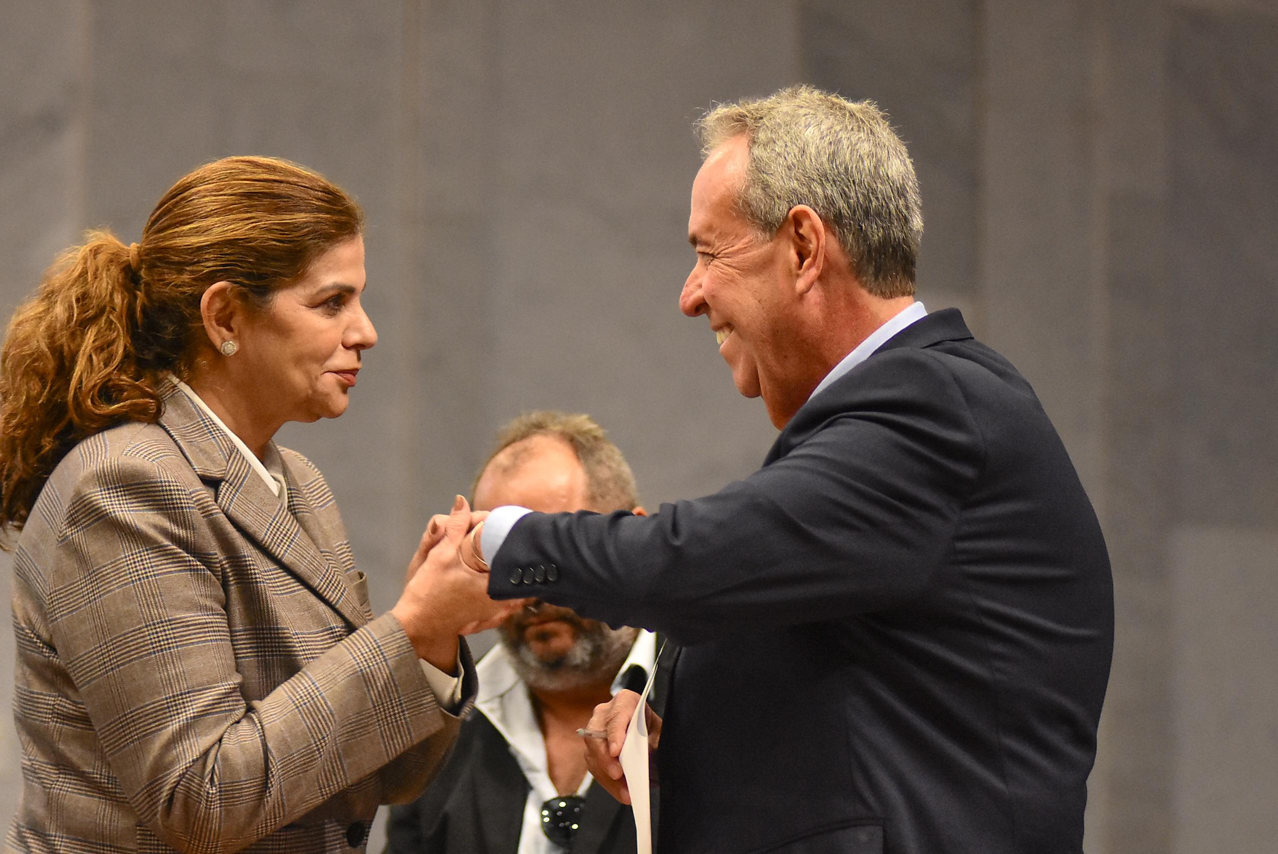 Álvaro Porto e Socorro Pimentel na Alepe