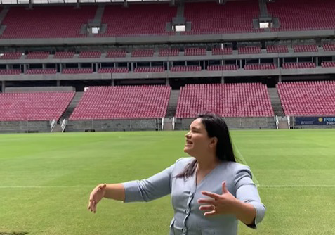 Sob nova direção, nas mãos do PP agora, a Arena de Pernambuco busca avançar com projetos de inclusão social, tocados pela missionária Michele Collins