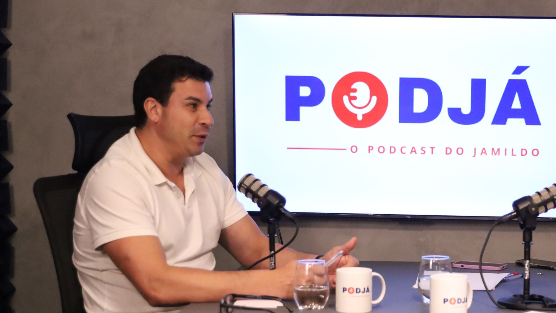 Deputado Carlos Veras em entrevista ao PodJá