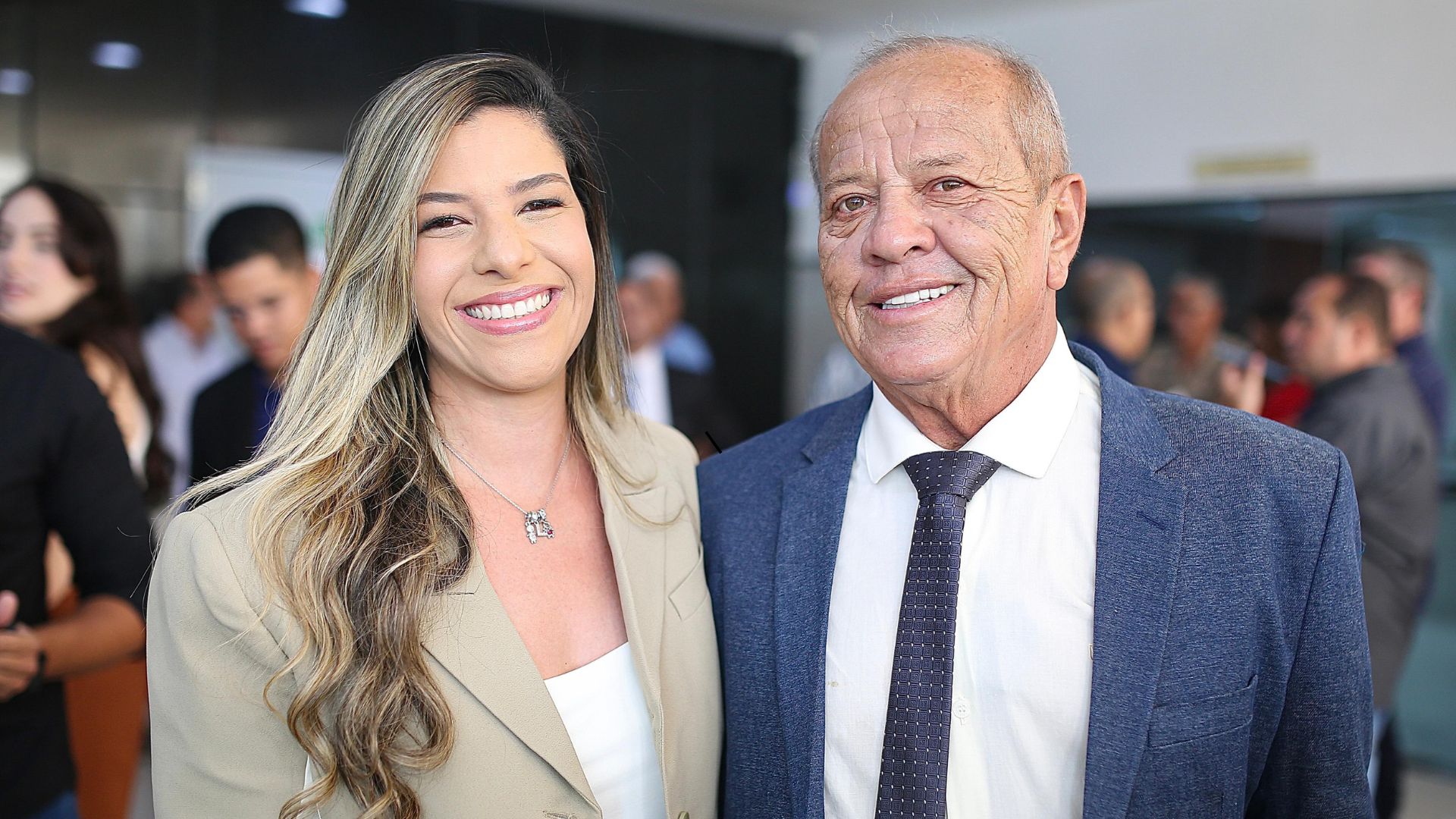 Marcílio Régio e Licia Maciel, prefeito e vice-prefeita eleitos na eleição suplementar de Goiana