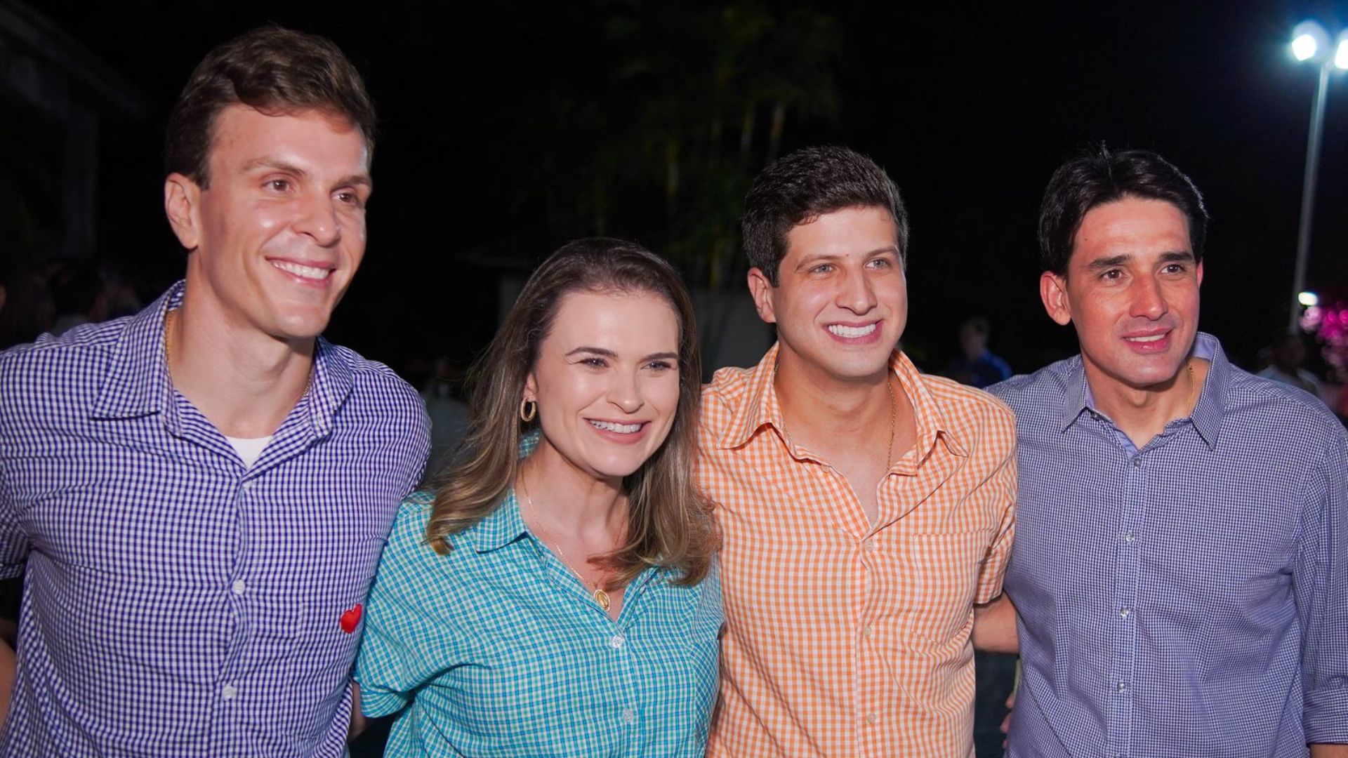 Miguel Coelho, Marília Arraes, João Campos e Silvio Costa Filho