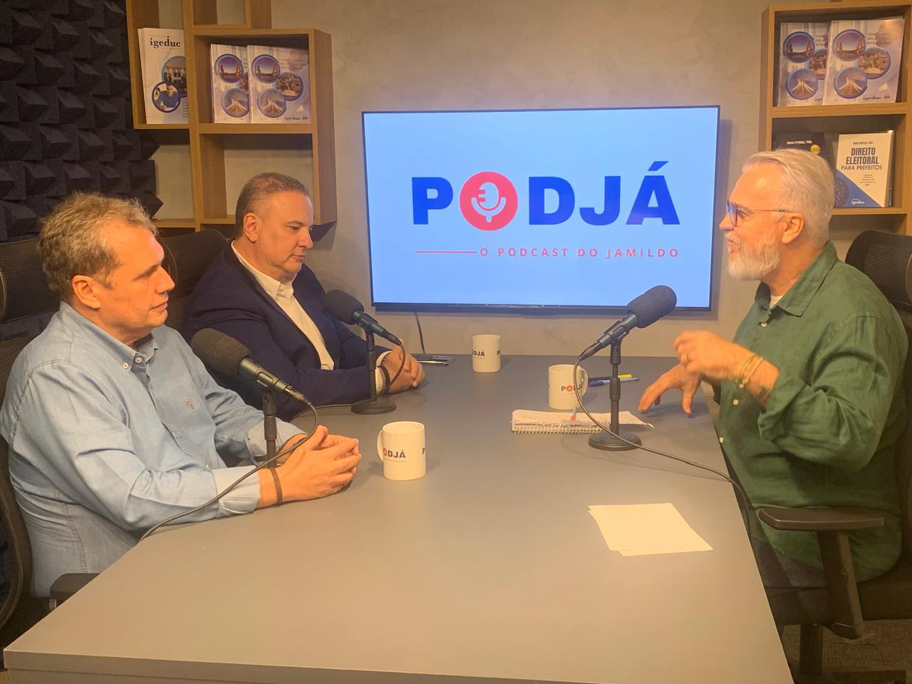 Inácio Feitosa e Everson Oliveira estão no PodJá 23 e conversam sobre a insegurança no centro do Recife
