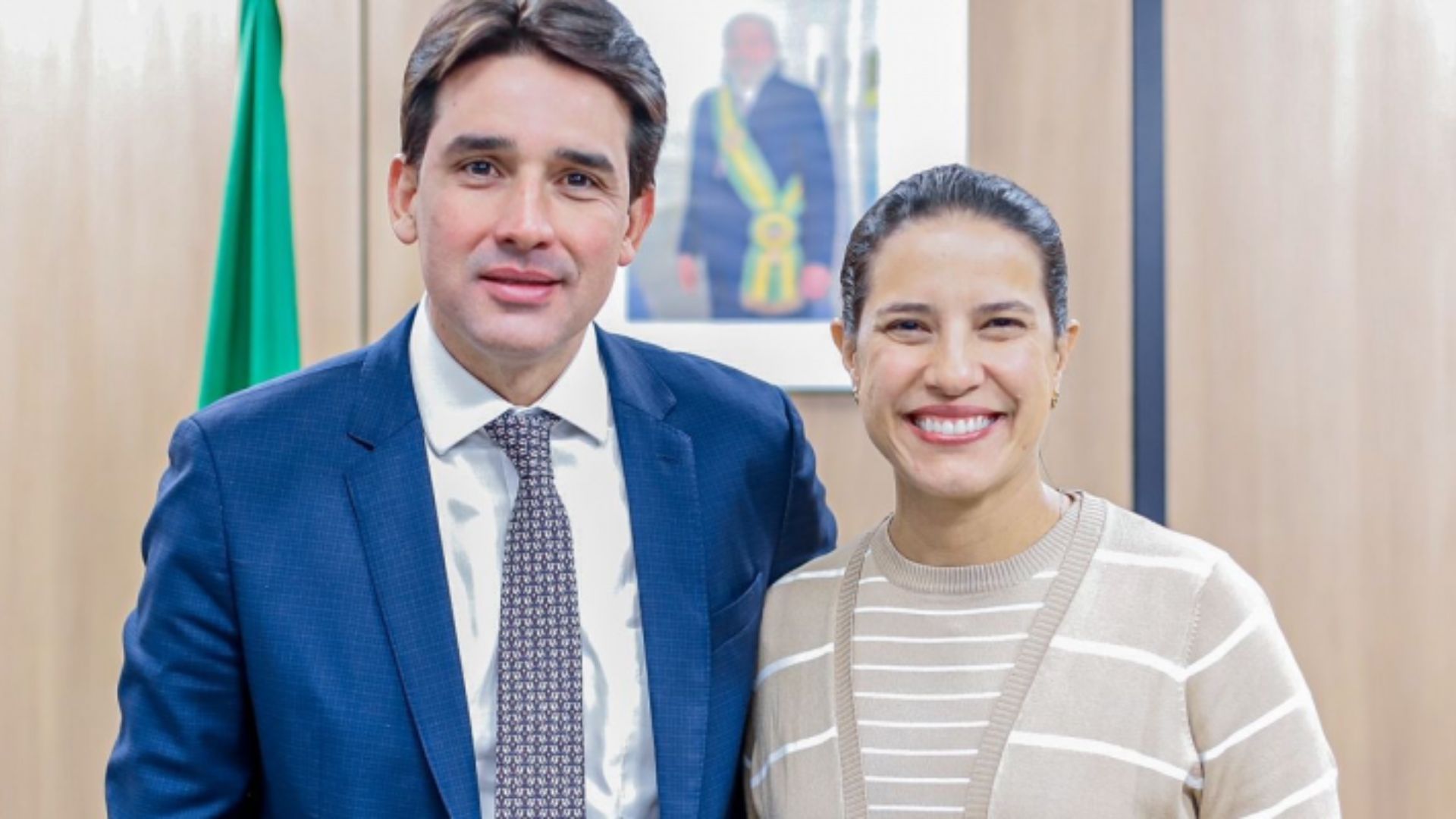 Silvio Costa Filho e Raquel Lyra