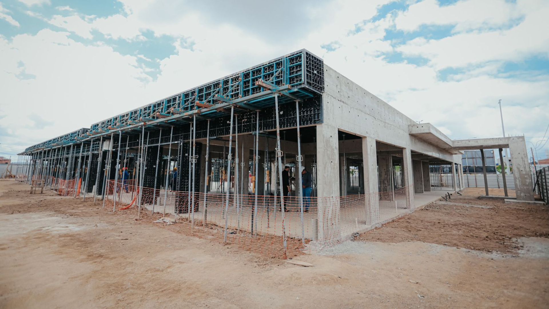 Construção da creche em Xique-Xique em Caruaru