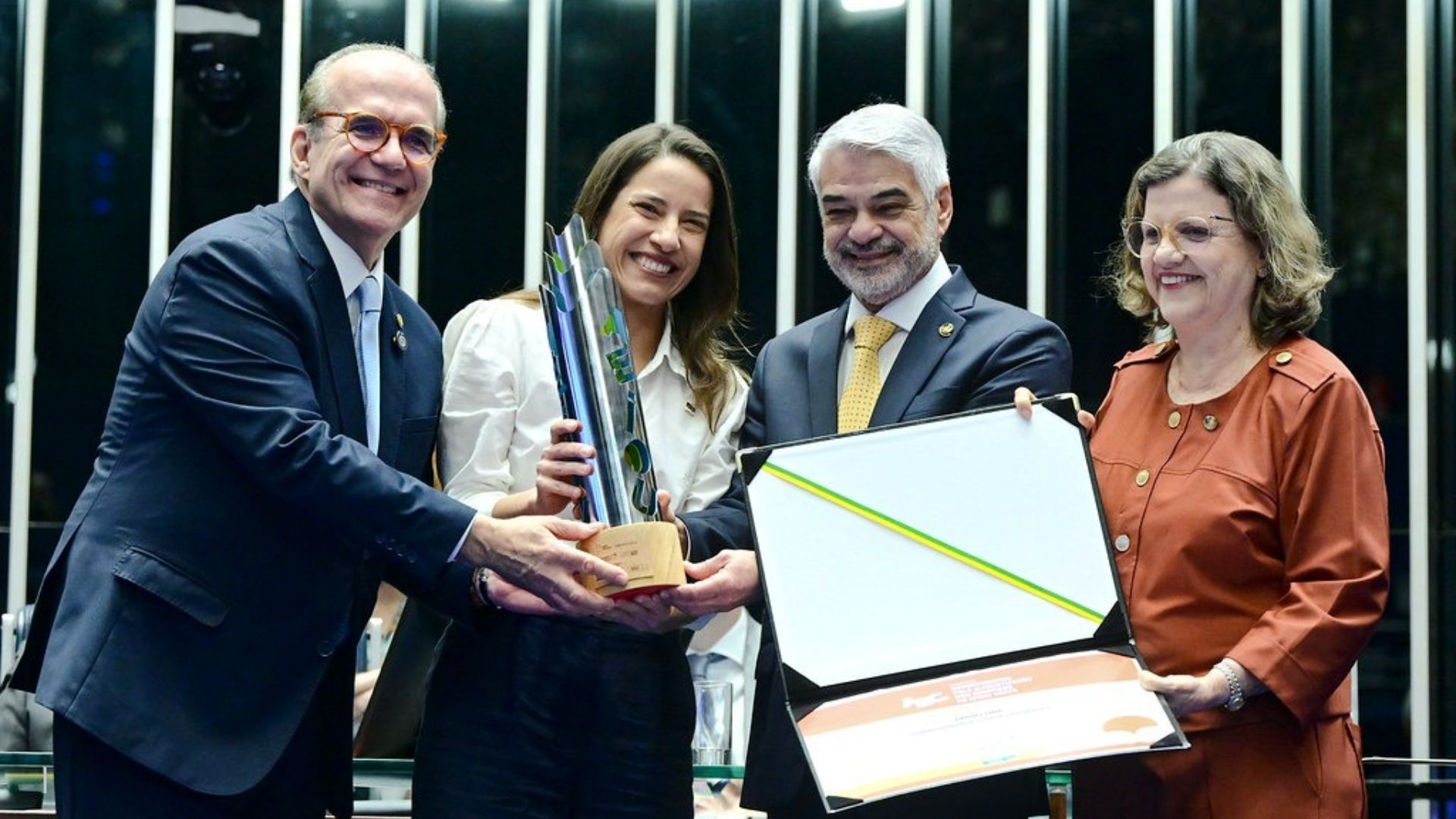 Fernando Dueire, Raquel Lyra, Humberto Costa e Teresa Leitão