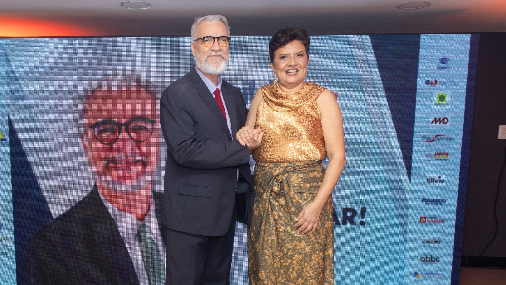 Maria Luiza Borges e Jamildo Melo