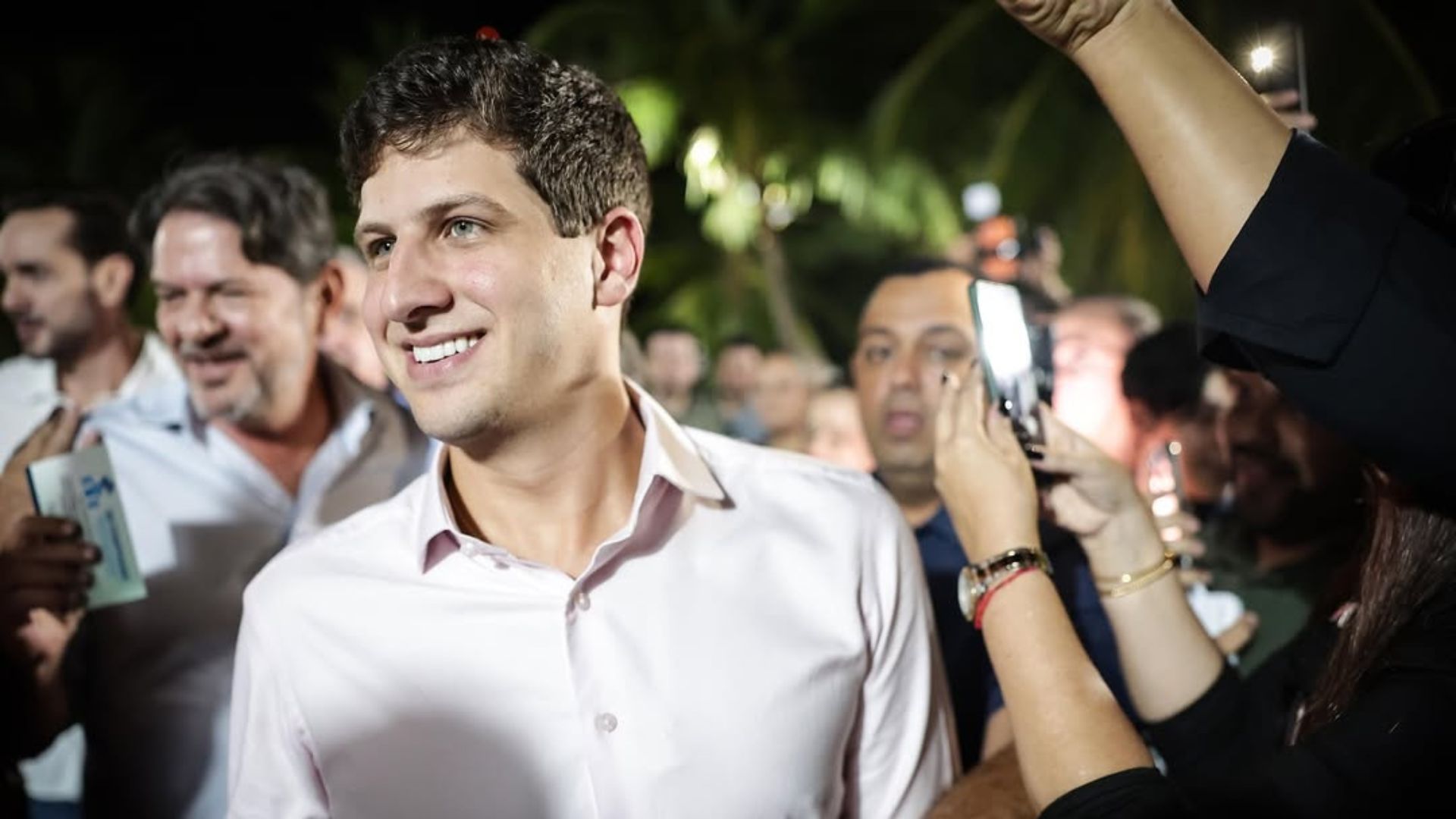 João Campos em Eusébio, no Ceará