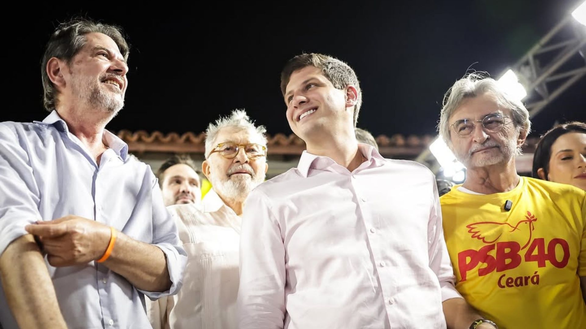 João Campos em Eusébio, no Ceará