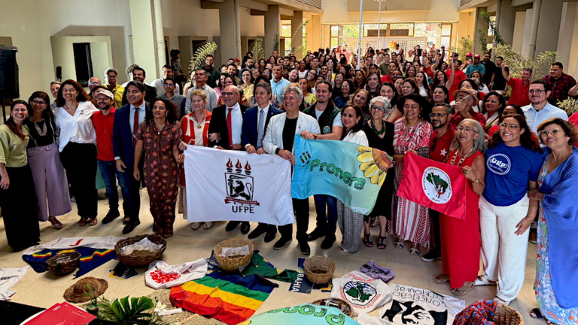 Aula inaugural do curso de medicina do Pronera na UFPE em Caruaru