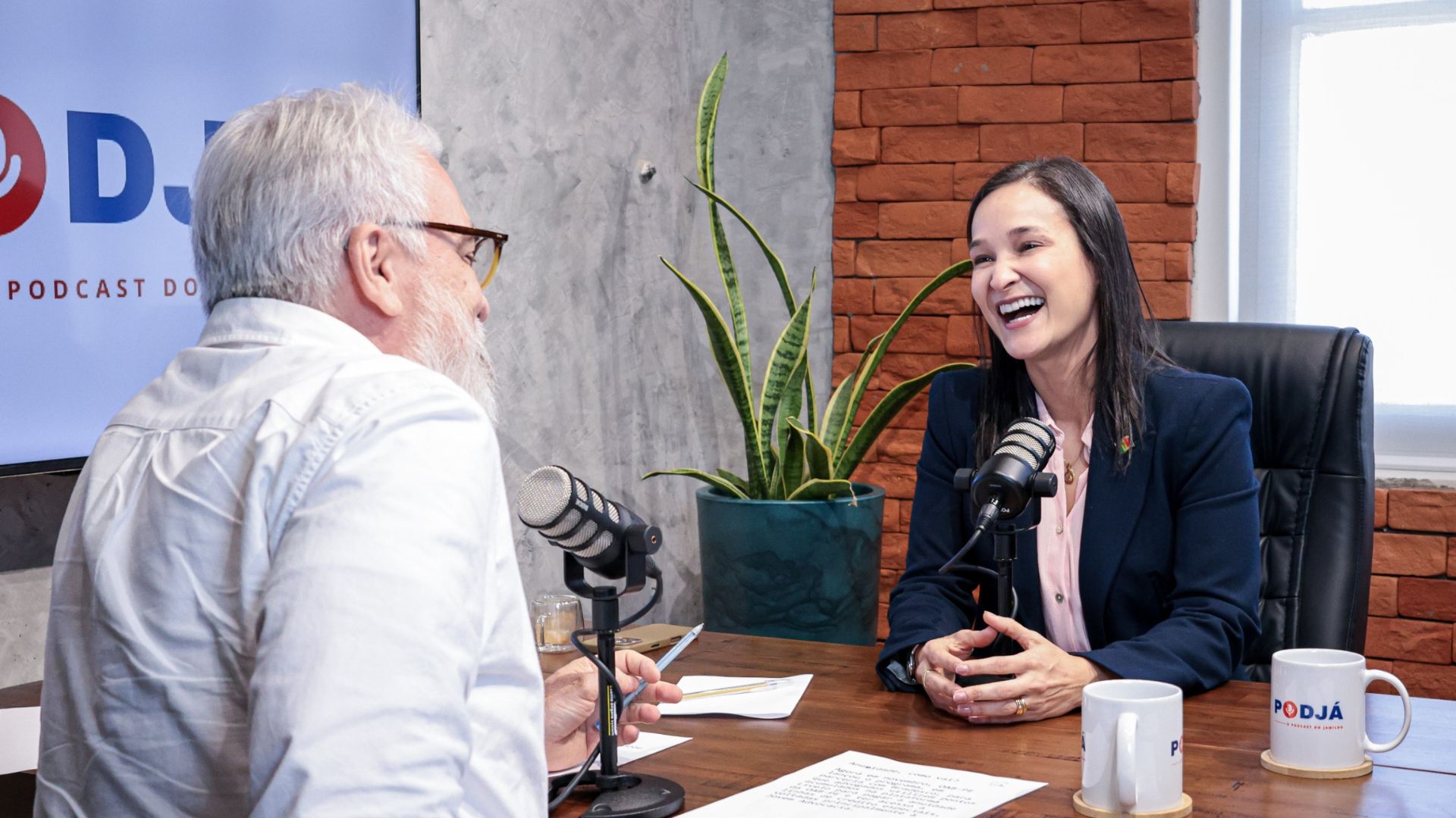 Jamildo e Ingrid Zanella PodJá