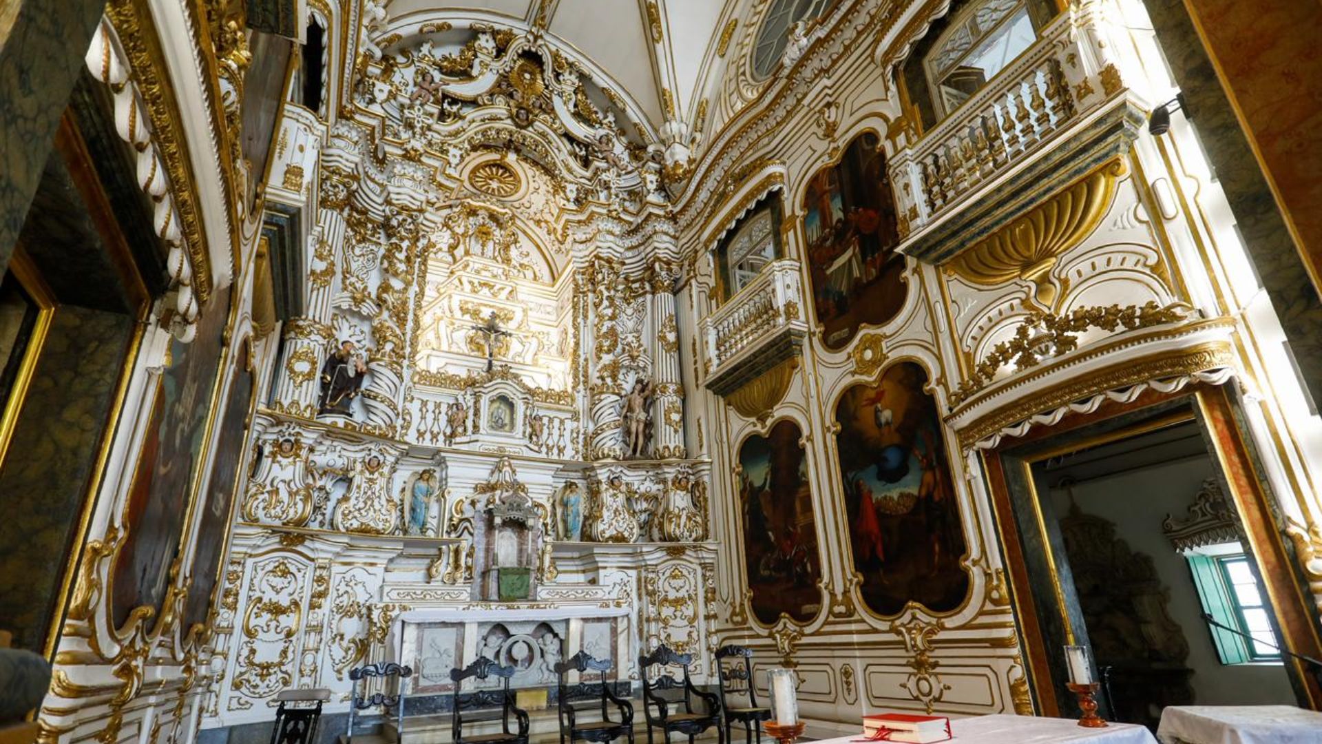 Interior da Igreja Matriz de Santo Antônio