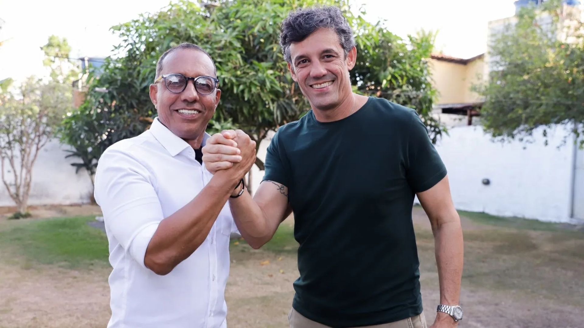 Daniel Coelho e Professor Lupércio