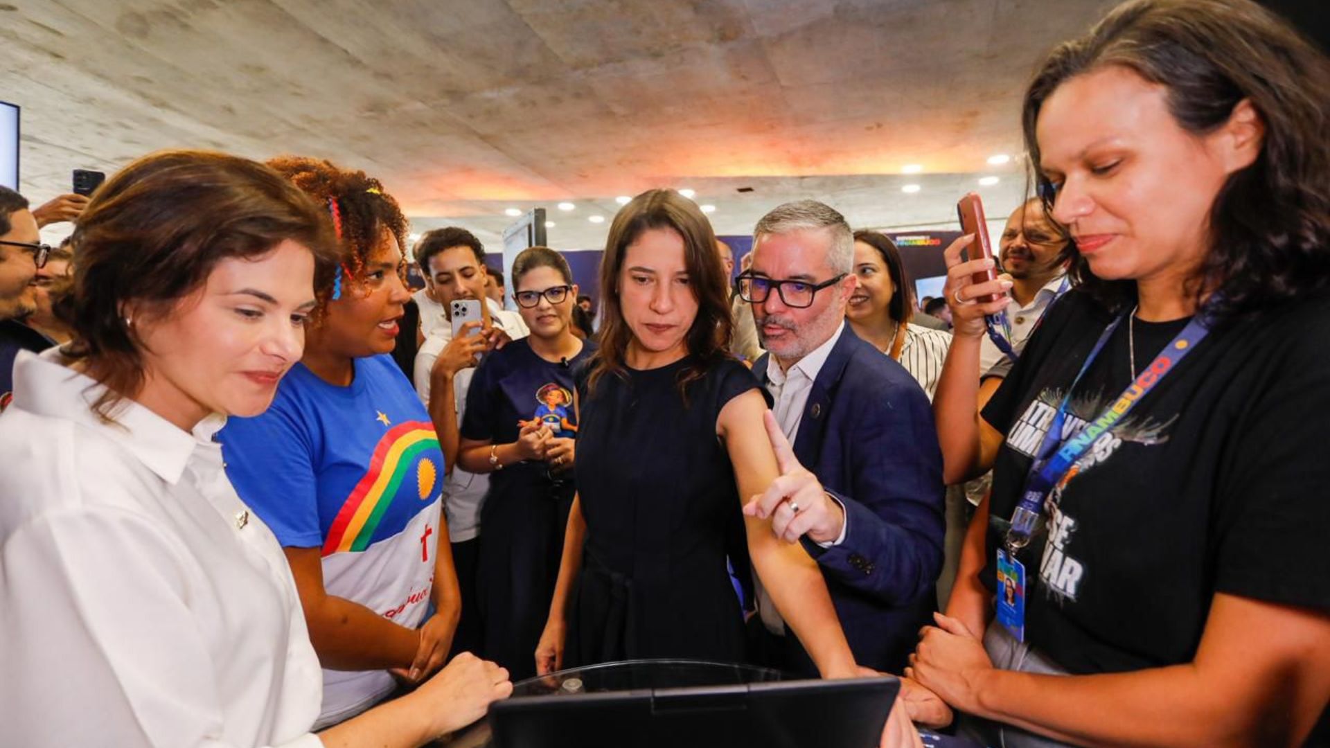 Raquel Lyra no lançamento do app PE.GOV