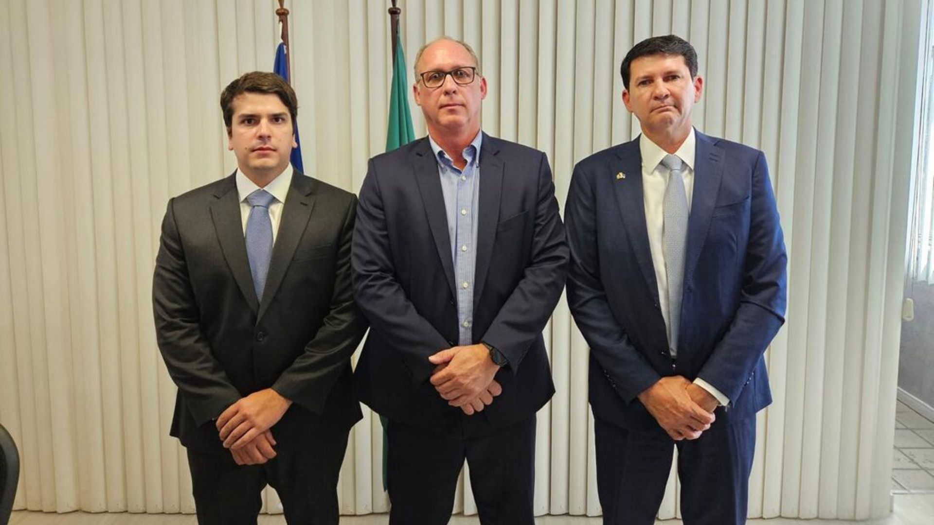 Antonio Coelho, Alessandro Carvalho e Simão Durando