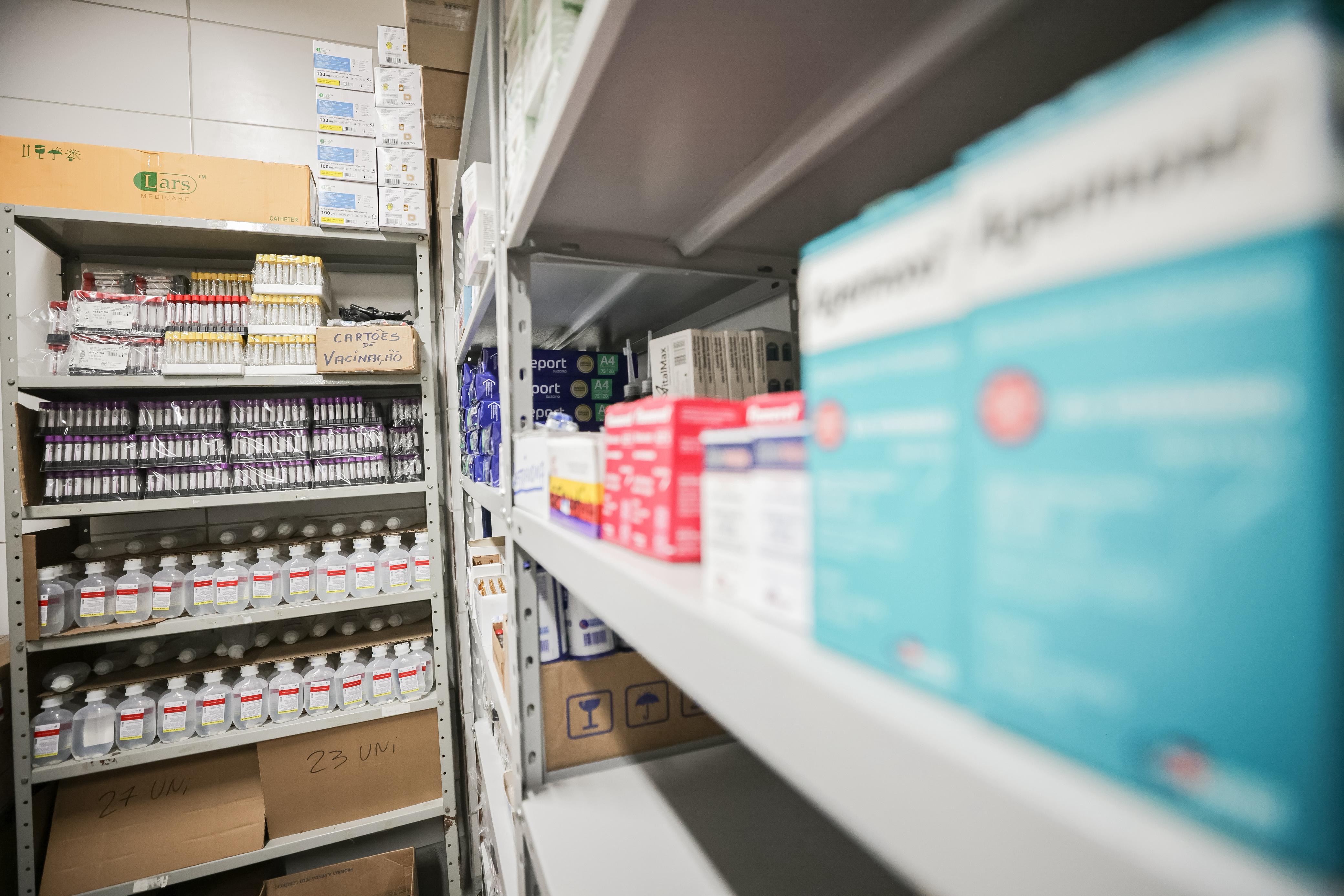 estoque de medicamentos