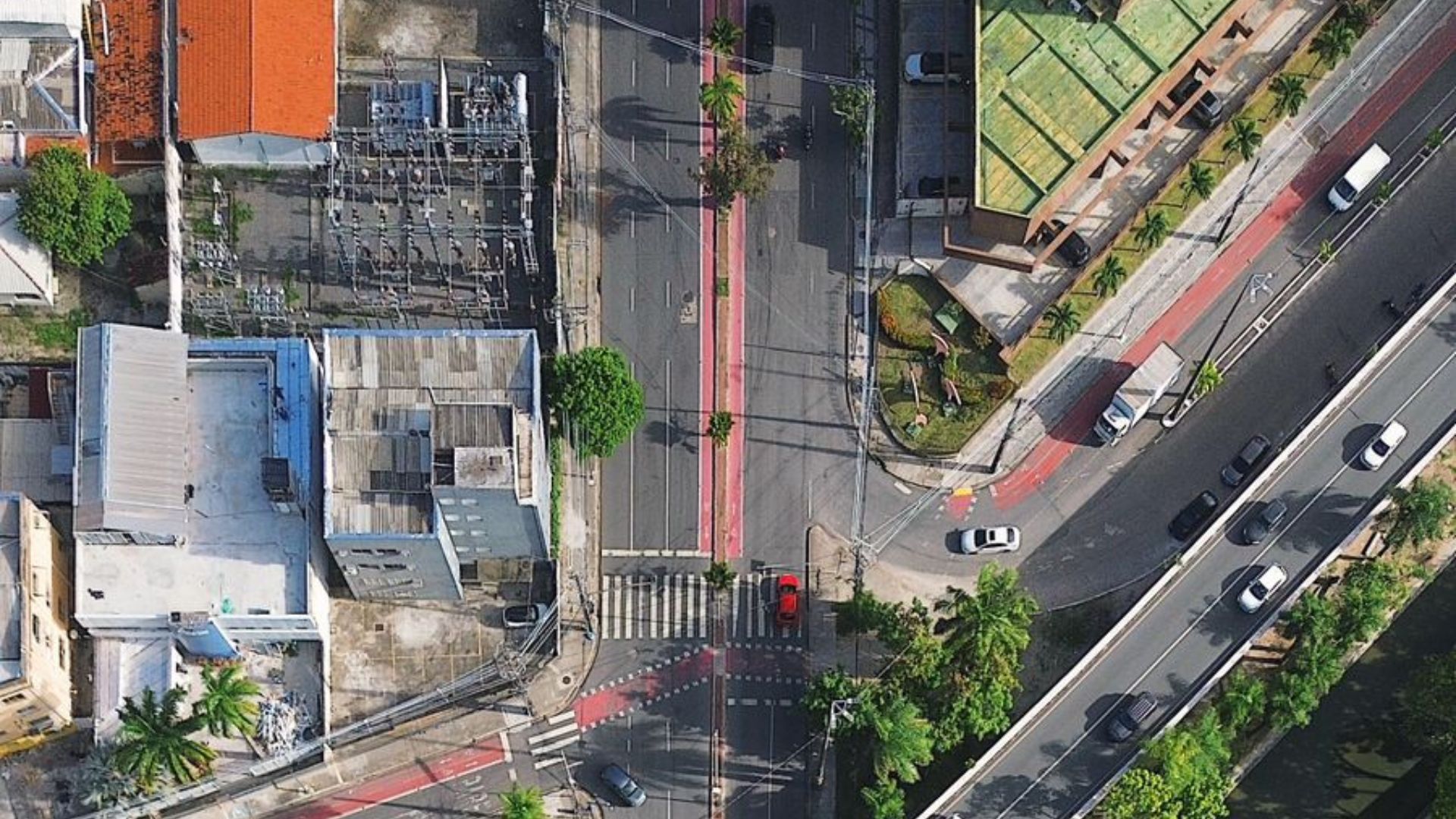 Avenida João de Barros vista de cima