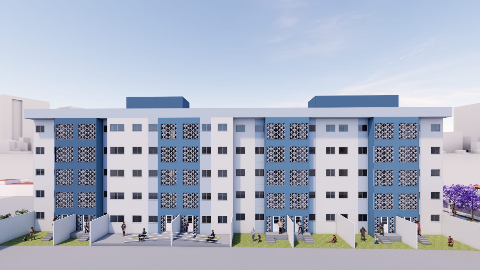 Projeto do novo conjunto habitacional