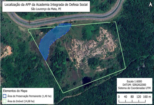 Terreno que será suprimido