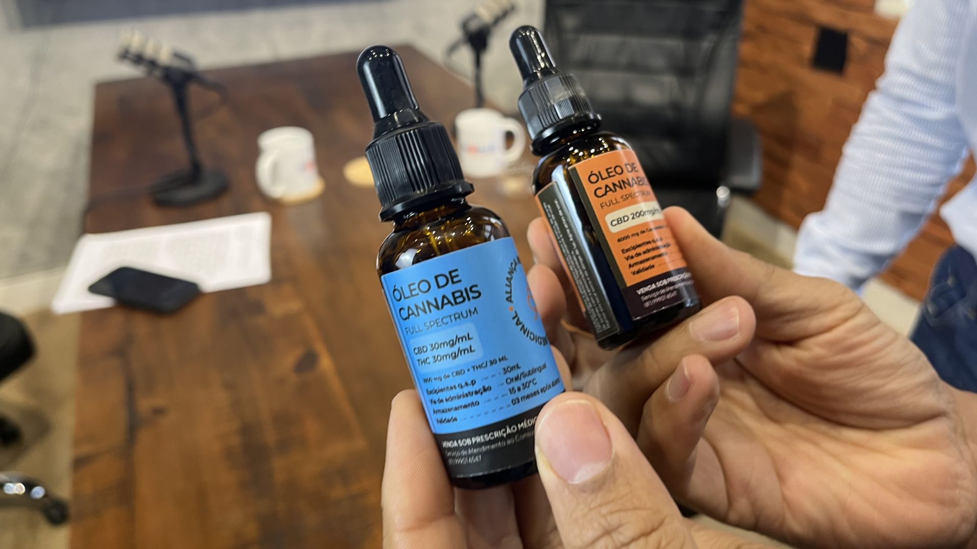 Óleo de cannabis medicinal