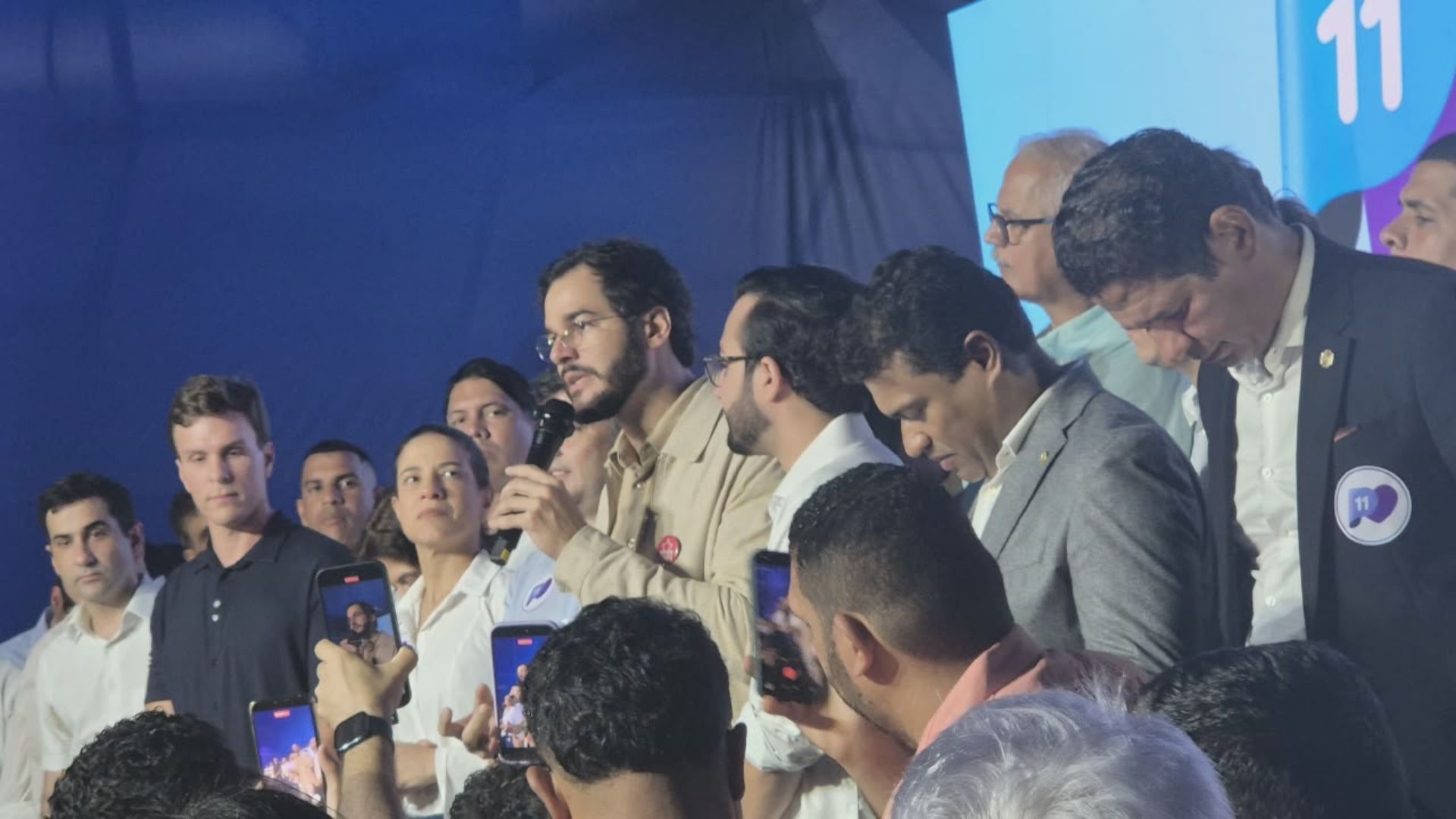Ato de declaração de apoio ao PP a Raquel Lyra