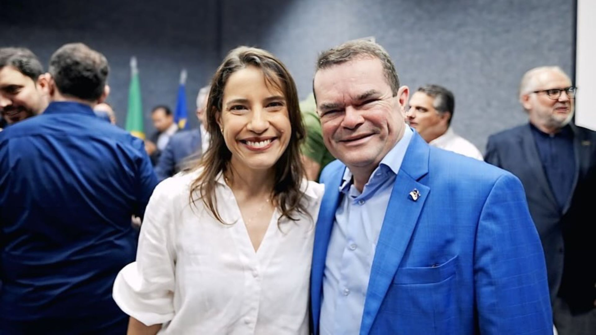 Raquel Lyra e Paulo Nery